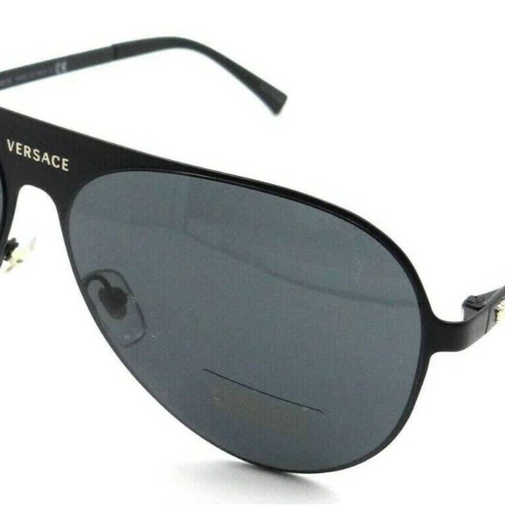 New Versace Dark Aviator Shades